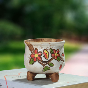 Creativo carino dipinto succulento vaso <span class=keywords><strong>di</strong></span> ceramica decorazione per la casa vaso <span class=keywords><strong>di</strong></span> <span class=keywords><strong>fiori</strong></span> per le piante - Product Image 6