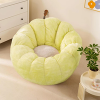 Fauteuil inclinable de luxe style Instagram nordique, en laine d'agneau douce, pour une relaxation optimale ; Canapé une place, chaise à bascule, Chine