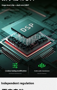 Bộ xử lý hiệu ứng tiền khuếch đại kỹ thuật số K-8000 chuyên nghiệp dành cho karaoke, sân khấu, hội nghị, micro, reverb, Bluetooth - Product Image 2