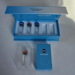 Cajas de Embalaje Reutilizables de Cartón para Viales de Péptidos Cosméticos con Cierre Magnético para 5 Viales de Péptidos de 3 ml y 1 Vial de Agua Bacteriana de 10 ml - Product Image 6