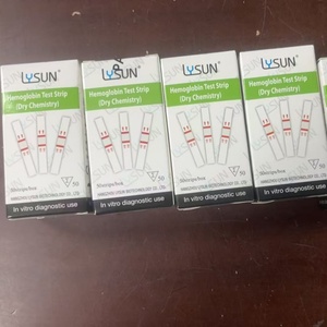 Bandelettes de <span class=keywords><strong>test</strong></span> d'hémoglobine LYSUN BHS-101 - Product Image 1