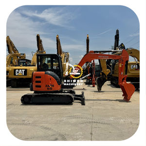 Maquinaria de construcción mediana Hitachi, motor Yanmar, hoja de empuje, excavadora de segunda mano, modelo 2022 - Product Image 1