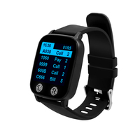 Système d'appel sans fil CTW08, montre récepteur étanche pour serveur, système d'appel pour restaurant, système d'appel sans fil pour hôtel