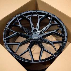 Llantas JJS, ruedas forjadas negras personalizadas, ruedas de coche de pasajeros18 19 20 21 <span class=keywords><strong>22</strong></span> pulgadas 5x11 2/120/114.3 para <span class=keywords><strong>BMW</strong></span> F82 <span class=keywords><strong>M8</strong></span> M3 M4 M5 X5 Z4 535 - Product Image 3