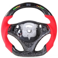 Volant de voiture en Fiber de carbone pour BMW E36 1995-1997 E46 1998-2004 X3 E83 X5 E53 E38 1994-2001 M3 F80 F82
