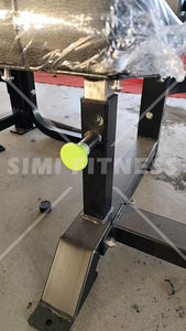 Mesin High Pulldown Duduk Seri SM PM <span class=keywords><strong>2026</strong></span> Terbaru dengan Upgrade Plat Beban untuk <span class=keywords><strong>Gym</strong></span> Komersial, Gerakan Independen Tiga Horn - Product Image 3