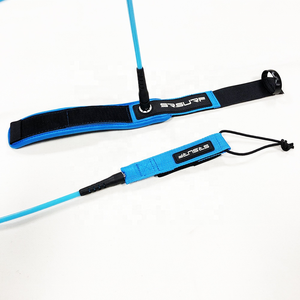 Premium Surf Leash Leg Rope with Custom logo on the Cuff and <strong>Rail</strong> <strong>Saver</strong> - Product Image 4