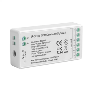 DC12V-24V a casa Smart Life Tuya Smart APP di controllo Zigbee 3.0 RGBW 4 in <span class=keywords><strong>1</strong></span> <span class=keywords><strong>Controller</strong></span> LED per RGBW striscia di luce a LED - Product Image 1