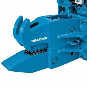 Marteau vibrant We-Attach WSPD35 27-35T 2665kg avec composants moteur et engrenages, pince de maintien sous pression, blocs <span class=keywords><strong>en</strong></span> caoutchouc durables pour piquetage - Product Image 3
