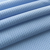 Tela 100% Poliéster de Punto Ojo de Pájaro Transpirable y Absorbente para Ropa Deportiva, Maillots de Ciclismo y Prendas