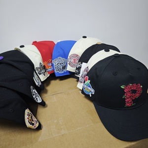 Nuevas Gorras Deportivas con Letras, Unisex, de Béisbol, Ajustables, Personalizadas, con Cierre a Presión, Bordado 3D Personalizado, 100% Poliéster - Product Image 1