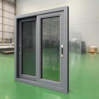 Ventana Corredera de Aluminio Resistente a Huracanes, Eficiente Energéticamente, con Vidrio Doble, Certificación NFRC AS2047