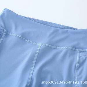 Nuevas mallas deportivas para niñas de primavera y otoño, pantalones de tiburón de doble bolsillo de cintura alta para niños <span class=keywords><strong>grandes</strong></span> con diseño de <span class=keywords><strong>Barbie</strong></span> - Product Image 5