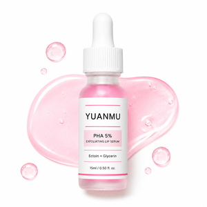 Traitement hydratant pour les lèvres de nuit, sérum exfoliant pour les lèvres à l'<span class=keywords><strong>acide</strong></span> <span class=keywords><strong>hyaluronique</strong></span> PHA, pour les lèvres sèches et rugueuses, hydratation quotidienne, douceur - Product Image 1