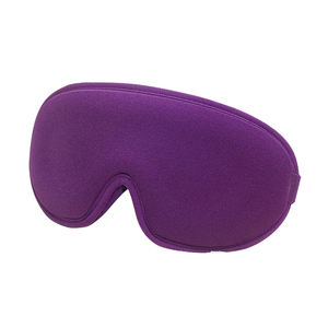 Masker tidur stereoskopik 3D, busa memori tali elastis pemadaman dengan Logo kustom untuk perlengkapan rumah dan perjalanan OEM - Product Image 6