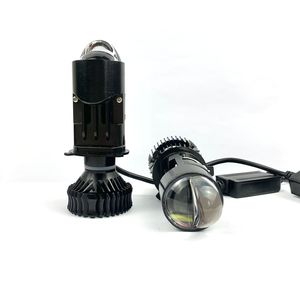 Lente Bi-LED al por Mayor, Mini Proyector Y8, Bombilla LED H4 para Faros Delanteros de Automóviles Universales - Product Image 1