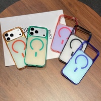 Funda Magnética de Lujo con Acabado Mate para iPhone 18 17 Pro Max, Carga Inalámbrica Personalizada, Antigolpes, Directo de Fábrica