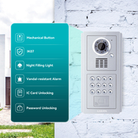 Leelen Videoportero SIP sans fil Smart Doorbell IP54 Ik07 2MP Single Len Spoe Linux System Villa Audio Video Intercom