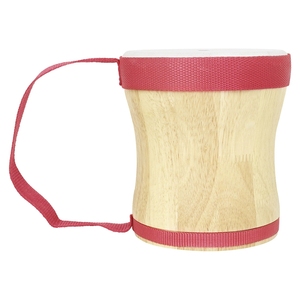 Tambor de mano Orff de percusión, de madera y piel de oveja, estilo indio, tambor de golpeteo manual, bongo para acompañamiento de banda - Product Image 4