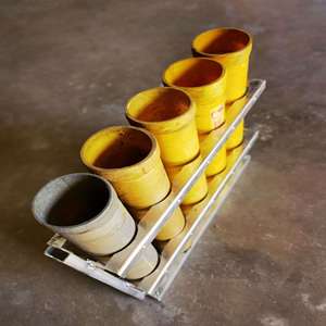 4 <span class=keywords><strong>inch</strong></span> <span class=keywords><strong>5</strong></span> ống bắn pháo hoa vỏ sợi thủy tinh Hợp kim nhôm pháo hoa Rack hiển thị - Product Image 3