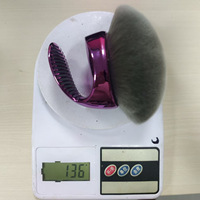 Best-seller Pinceau pour timbre à poudre libre à tête de champignon végétalien pour visage et corps Pinceau multifonctionnel pour poudre de cou