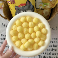 Cheese-Plan 65g Halal, Snacks de Queso Inflado Suave Listos para Comer con Sabor a Maíz, Salados, Sin Grasas Trans, para Fiestas KTV