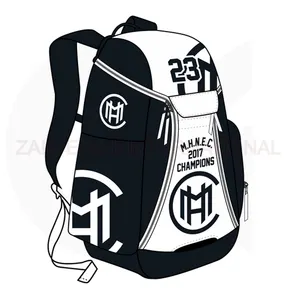 Mode Custom Rucksack Schult asche Reise rucksack Mit Logo 2020 Basketball Bedruckter Rucksack