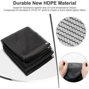 Bâche en tissu industriel robuste 10x12FT pour plantes, toile d'ombrage en maille tricotée, filet <span class=keywords><strong>de</strong></span> protection robuste - Product Image 3