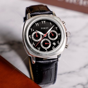 Reloj de cuero Genuino montre <span class=keywords><strong>En</strong></span> CUIR นาฬิกาข้อมือแฟชั่นคุณภาพสูงหรูหราสายหนังแท้นาฬิกาควอทซ์สำหรับผู้ชาย - Product Image 4