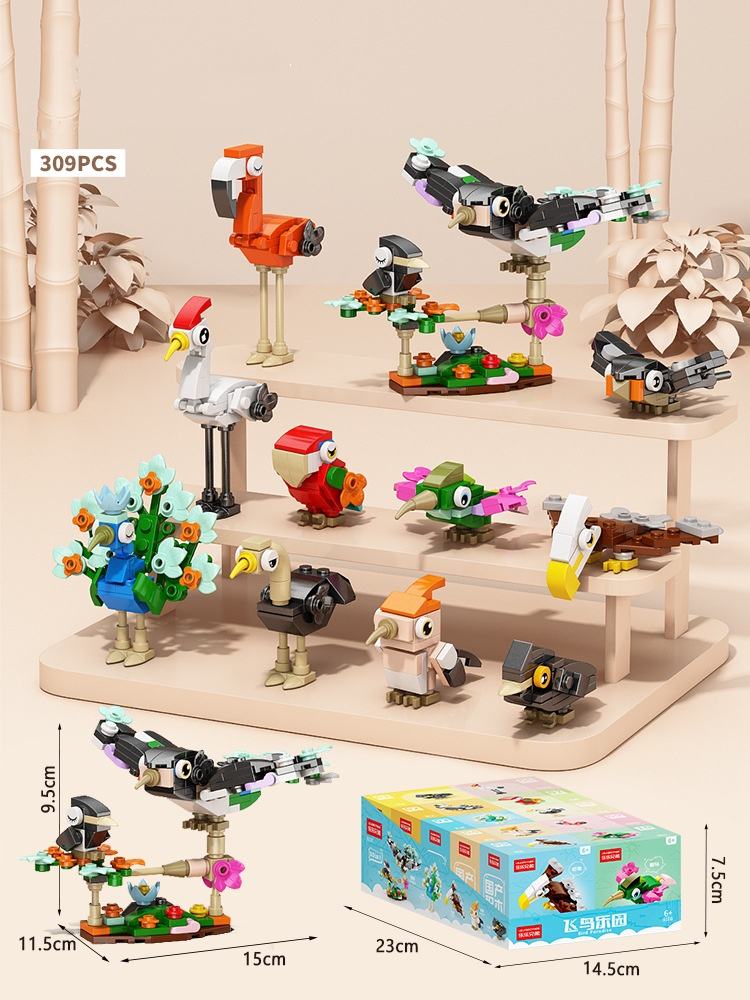 9100 Flying Bird Park 1 lot de 10 boîtes Commandes par multiples de 10