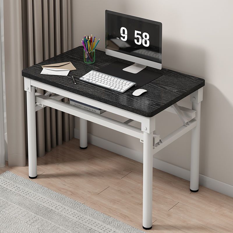 Marco blanco de doble capa, nogal negro.