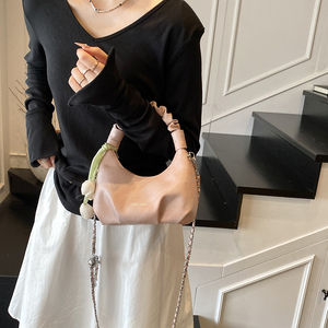 Mới nhất phổ biến cô gái túi xách phụ nữ trẻ hàng ngày lưỡi liềm túi cho phụ nữ - Product Image 6