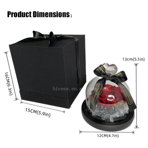 <span class=keywords><strong>Rosa</strong></span> <span class=keywords><strong>Eterna</strong></span> <span class=keywords><strong>La</strong></span> <span class=keywords><strong>Bella</strong></span> <span class=keywords><strong>y</strong></span> <span class=keywords><strong>la</strong></span> <span class=keywords><strong>Bestia</strong></span>, Flor Preservada en Cúpula <span class=keywords><strong>de</strong></span> Cristal, Flores Secas Populares en Cristal, Regalos <span class=keywords><strong>de</strong></span> Año Nuevo <span class=keywords><strong>y</strong></span> San Valentín - Product Image 5