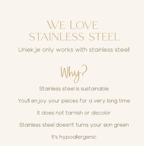 Inspire Jewelry – boucles <span class=keywords><strong>d</strong></span>'oreilles en forme de triangle chirurgical, en acier inoxydable, avec breloque, hypoallergénique, oreilles sensibles, créoles géométriques, petites - Product Image 6