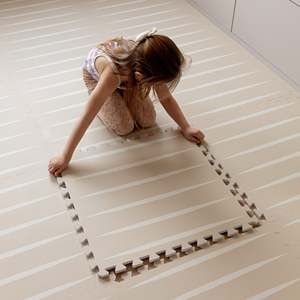 Chất lượng cao độ dày không độc hại EVA bọt + 120*160 cm 6 cái một bộ + lồng vào nhau in unisex bé chơi Mat - Product Image 5