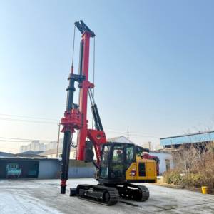 Prix usine DR-80 Petite foreuse rotative hydraulique avec composants PLC essentiels et système entièrement hydraulique pour pieux de fondation jusqu'à 15-20m de profondeur - Product Image 5