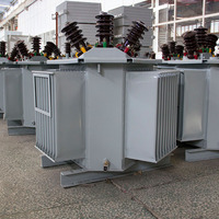Transformateur de distribution triphasé 35KV MV&HV immergé dans l'huile, économique, avec boîtier en acier laminé à froid et capacité de 630kVA à 3150kVA