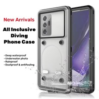 Étui de téléphone universel étanche et scellé pour la plongée, housse tout compris pour Samsung
