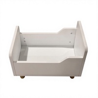 Lit pour poupées blanc à prix de gros, lit bébé au design compact