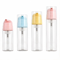 Flacon pompe mousse vide sans air 100ml 120ml 150ml Distributeur moussant Sérigraphie Logo couleur personnalisé Nettoyant visage Mousse Mains