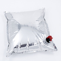 Sac en aluminium personnalisé anti-lumière pour le stockage et la distribution de vin frais, concentré de café et cold brew