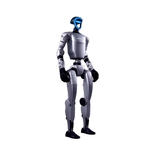 Silver Humanoid Robot G1 (Basic Model) and G1edu-U2 for Exhibition Event Performance New and Used Condition Available