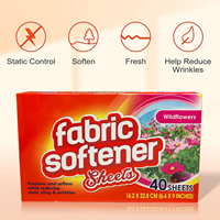 Dr. easy Feuilles assouplissantes parfumées aux fleurs sauvages d'été, écologiques et biodégradables, OEM ODM