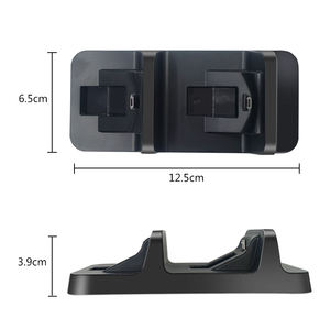 Station de charge double sans fil pour manettes de jeu <span class=keywords><strong>Sony</strong></span> <span class=keywords><strong>PS4</strong></span>/<span class=keywords><strong>PS4</strong></span> Pro/ Slim, chargeurs sans fil à double poignée - Product Image 2