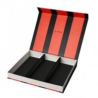 Boîte cadeau personnalisée de luxe pour 3 paires de chaussettes