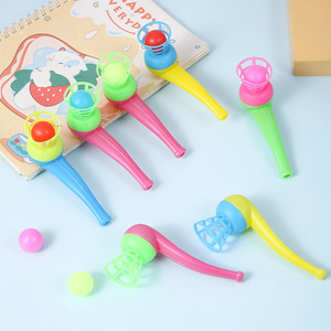 Juguete de bola de levitación de plástico para niños de 2 a 6 años, pelota saltarina colorida con mecanismo de soplado, juguete divertido y educativo - Product Image 3