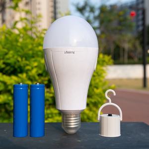 Led khẩn cấp bóng đèn có thể sạc lại từ xa điều khiển bằng tay thông minh ACDC Dimmable 3500K/5000K B22/E26/E27 cơ sở 2-năm bảo hành 6-8 - Product Image 2