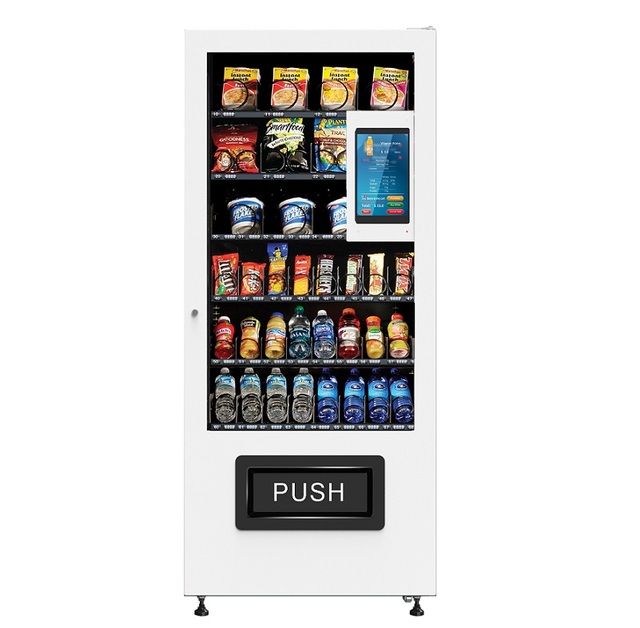 BAIXUE CV1000QC New Design 10 Inch QR Payment System Cigarette Non Touch Factory Mini Vending Machine