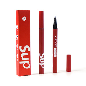 <span class=keywords><strong>Eyeliner</strong></span> <span class=keywords><strong>liquide</strong></span> minéral épais rouge et <span class=keywords><strong>noir</strong></span> imperméable à l'eau de longue durée OEM pour débutants sans décoloration sans taches - Product Image 1