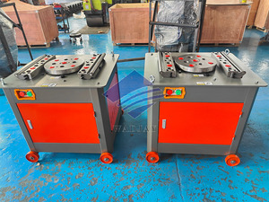 High Quality Factory Direct Sale Hoop Iron Bar Bender Machinery Automatic Round Steel Rebar Stirrup <b>Bending</b> <b>Machine</b> GW40 50 - Product Image 6